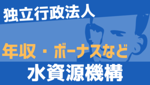 【2026最新】水資源機構職員の年収、ボーナス、モデル給与、初任給