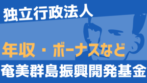 【2026最新】奄美群島振興開発基金職員の年収、ボーナス、モデル給与、初任給