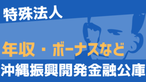 【2026最新】沖縄振興開発金融公庫職員の年収、ボーナス、モデル給与、初任給