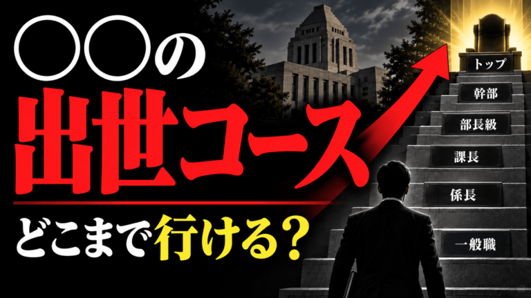 財務省主計局の出世コースは?主計官・次長・局長への昇進ルート