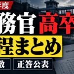【2026年度】刑務官高卒の日程・問題数・正答公表まとめ